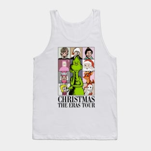 Christmas The Eras Tour Christmas Family And Merry Grinchmas Tank Top